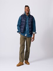 Aubin Blue Herriot Down Gilet - Image 3 of 7