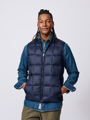 Aubin Blue Herriot Down Gilet - Image 4 of 7