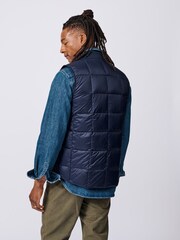 Aubin Blue Herriot Down Gilet - Image 5 of 7