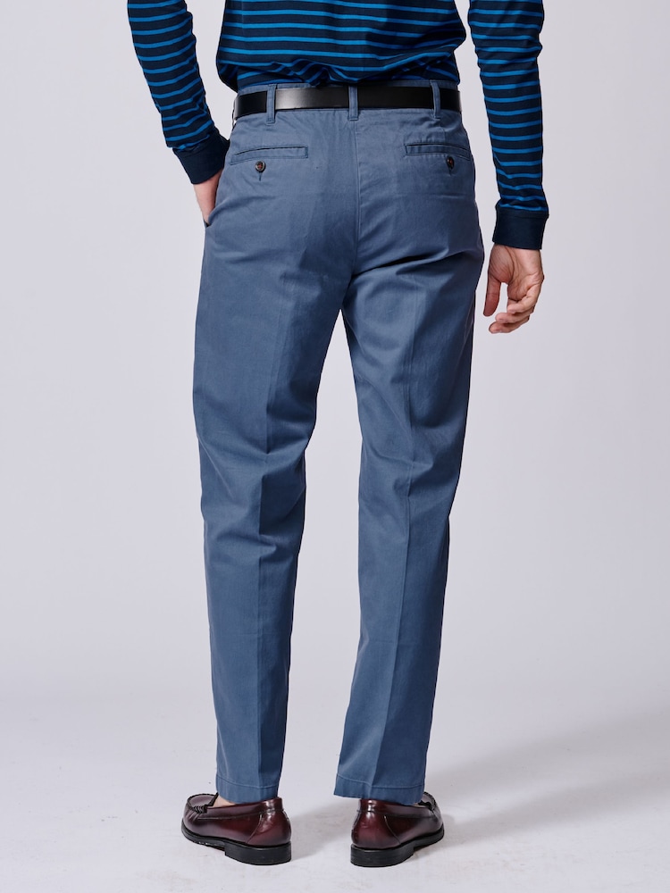 Aubin Blue Mareham Relaxed Fit Trousers - Image 2 of 4