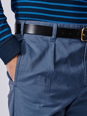 Aubin Blue Mareham Relaxed Fit Trousers - Image 3 of 4