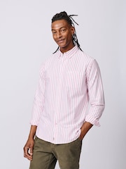 Aubin Pink Aldridge Oxford Button Down Shirt - Image 1 of 6