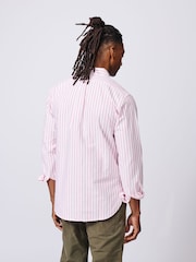 Aubin Pink Aldridge Oxford Button Down Shirt - Image 2 of 6