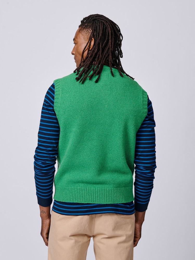 Aubin Green Baldwin Tank Top - Image 2 of 5