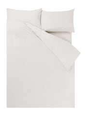 Designers Guild Linen Natural Loweswater 300 Thread Count Duvet Cover and Pillowcase Set - Image 4 of 4