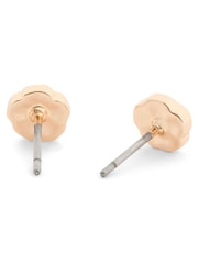 COACH Gold Tone Signature C Pavé Padlock Boxed Jewelry Set - Image 5 of 6