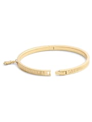 COACH Gold Tone Signature Rexy Charm Bangle Bracelet - Image 3 of 5
