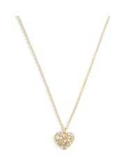COACH Gold Tone Signature C Pavé Heart Boxed Jewelry Set - Image 2 of 6