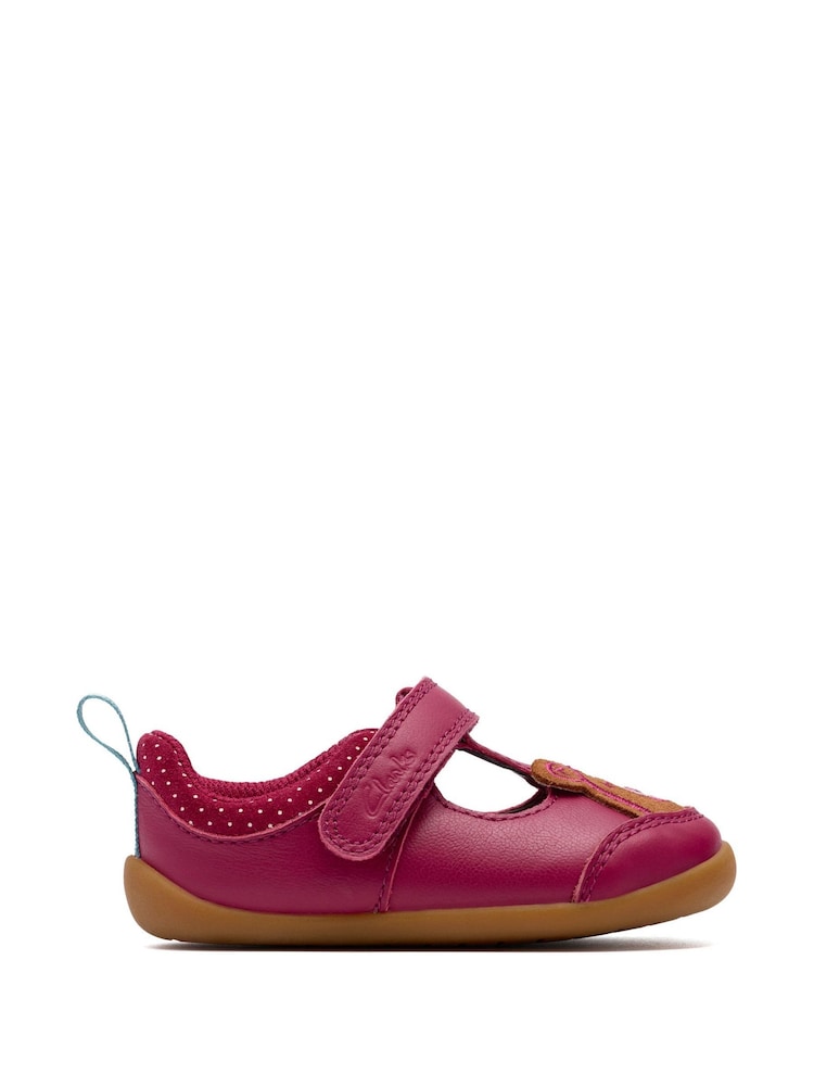 Clarks Red Pre Walker Hope Toddler Shoes - Image 1 of 6