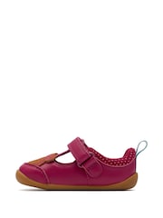 Clarks Red Pre Walker Hope Toddler Shoes - Image 2 of 6