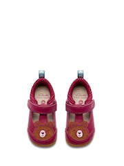 Clarks Red Pre Walker Hope Toddler Shoes - Image 4 of 6