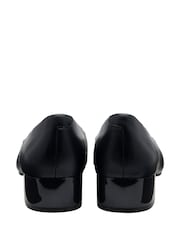 Lotus Leather Block-Heel Shoes - Imagen 3 de 4