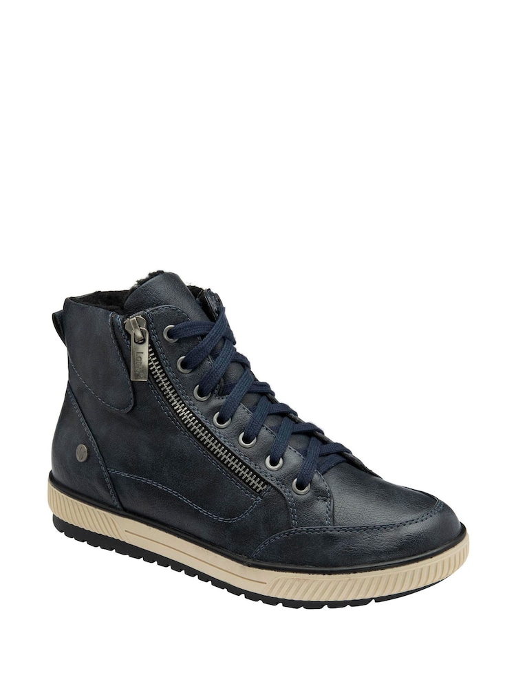 Lotus Blue Casual Ankle Boots - Image 1 of 4 Lotus Blue Casual Ankle Boots - Image 1 of 4