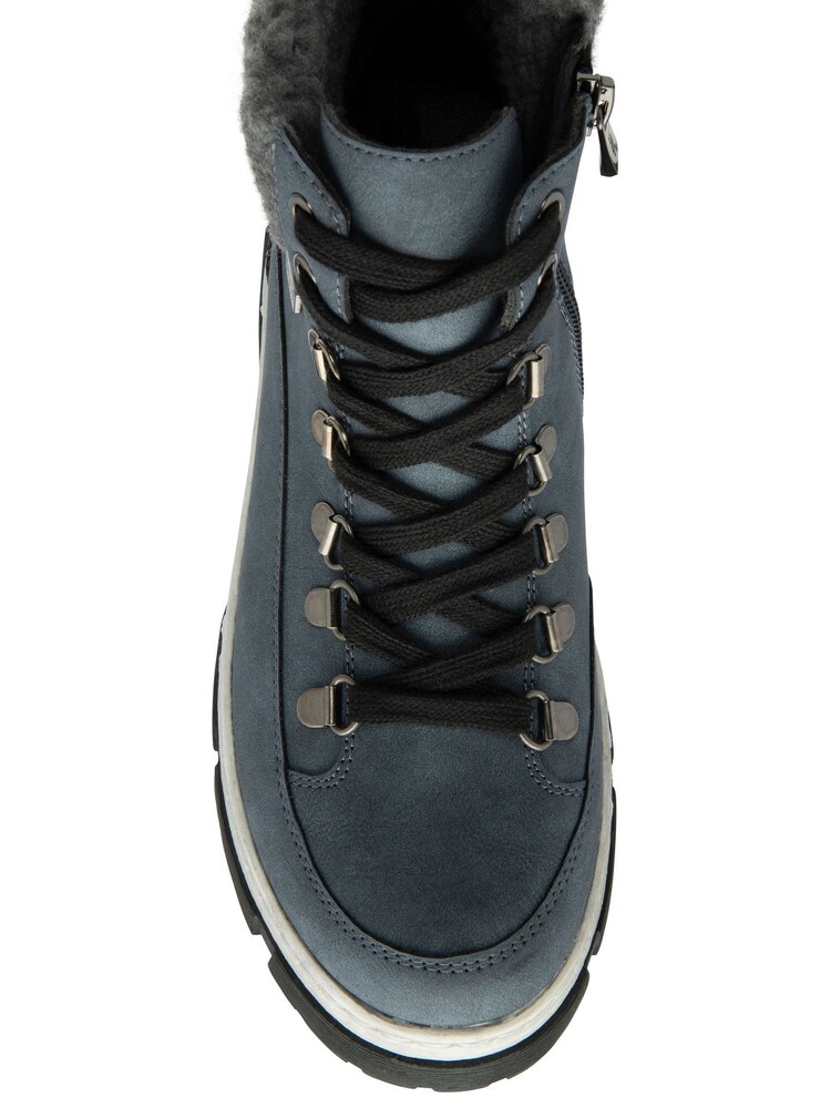 Lotus Blue Waterproof Zip-Up Ankle Boots - Image 4 of 4