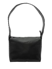 Lotus Black Leather Handbag - Image 1 of 4