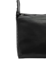 Lotus Black Leather Handbag - Image 4 of 4