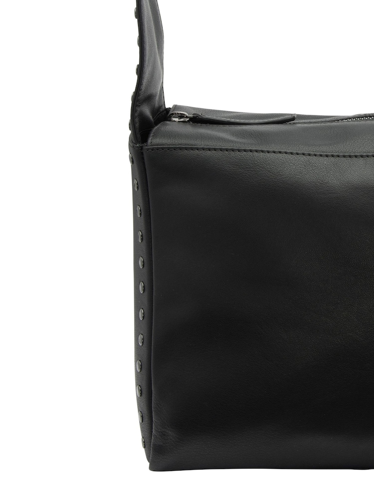 Lotus Black Leather Handbag - Image 4 of 4