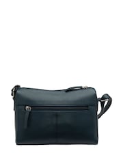 Lotus Blue Leather Handbag - Image 2 of 4