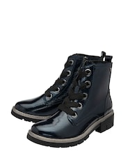 Botas de cano curto Lotus Patent - Imagem 2 de 4