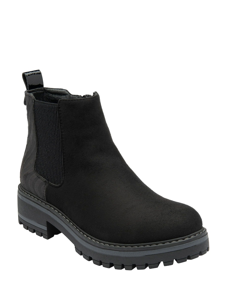 Botas de cano curto Lotus com zíper - Imagem 1 de 4