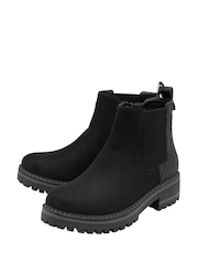 Botas de cano curto Lotus com zíper - Imagem 2 de 4