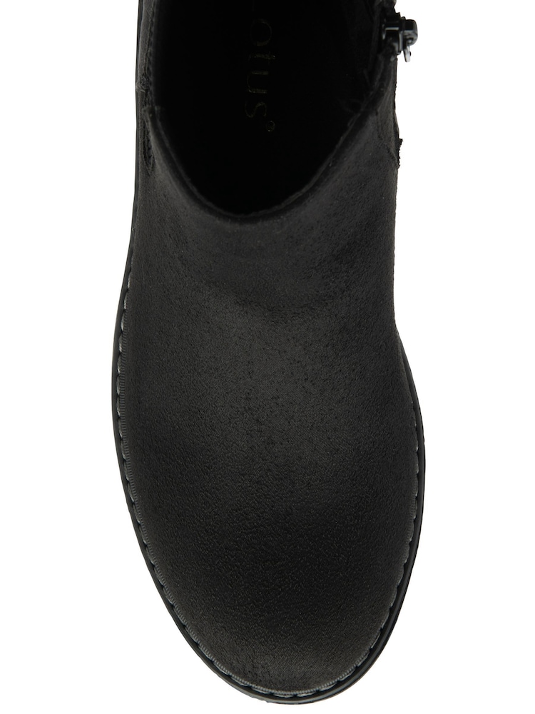 Botas de cano curto Lotus com zíper - Imagem 4 de 4