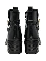 Lotus Leather Zip-Up Chelsea Boots - Imagem 3 de 4