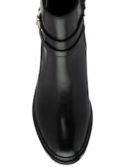 Lotus Leather Zip-Up Chelsea Boots - Imagem 4 de 4