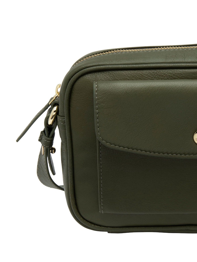 Lotus Green Leather Handbag - Image 4 of 4