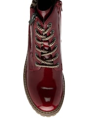 Botas de cano curto Lotus com zíper - Imagem 4 de 4