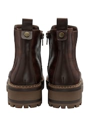Botas de cano curto Lotus com zíper - Imagem 3 de 4