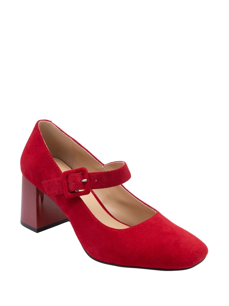 Lotus Suede Court Shoes - صورة 1 من 4
