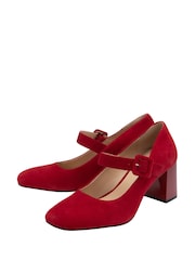 Lotus Suede Court Shoes - صورة 2 من 4