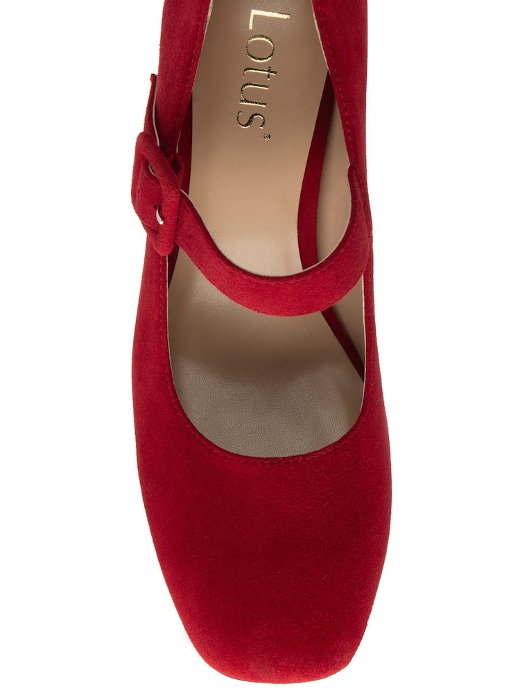 Lotus Suede Court Shoes - صورة 4 من 4