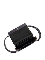 Lotus Purple Leather Handbag - Image 3 of 4