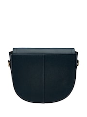 Lotus Blue Leather Saddle Bag - Image 2 of 4