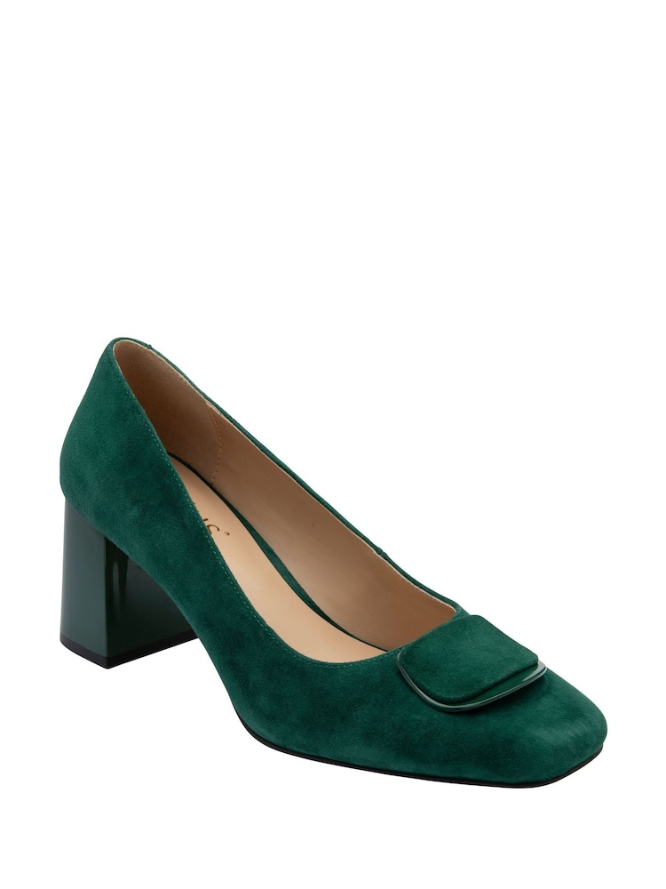Lotus Suede Court Shoes - صورة 1 من 4