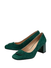 Lotus Suede Court Shoes - صورة 2 من 4