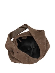 Lotus Natural Suede Handbag - Image 3 of 4