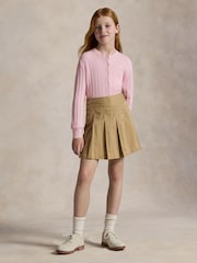 Polo Ralph Lauren Girls Cable Knit Cardigan - Imagen 2 de 6