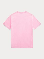 Camiseta Polo Ralph Lauren de algodão para meninos - Imagem 2 de 2