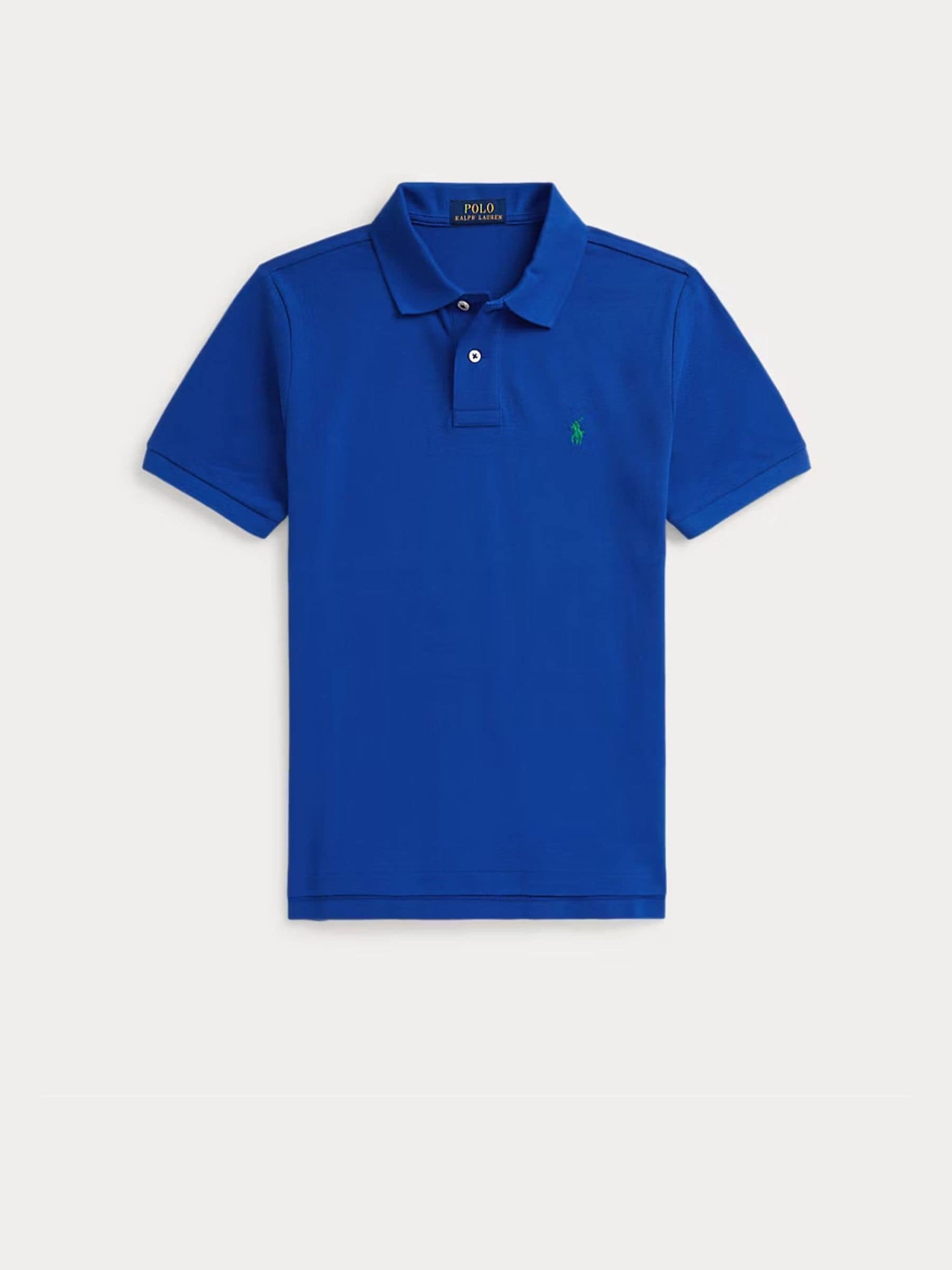 Buy Polo Ralph Lauren Blue Pique Polo Shirt from Next Canada