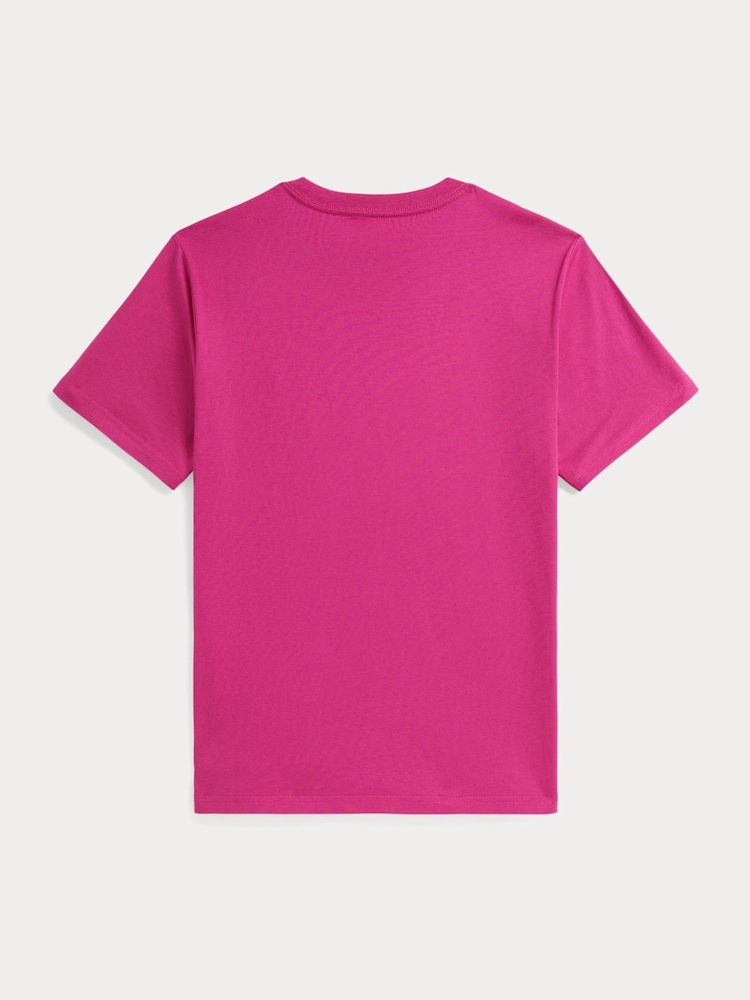 Polo Ralph Lauren Green Boys Cotton T-Shirt - Image 2 of 2 Polo Ralph Lauren Green Boys Cotton T-Shirt - Image 2 of 2