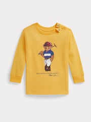 Polo Ralph Lauren Baby Polo Bear Long Sleeve T-Shirt - Imagen 1 de 3