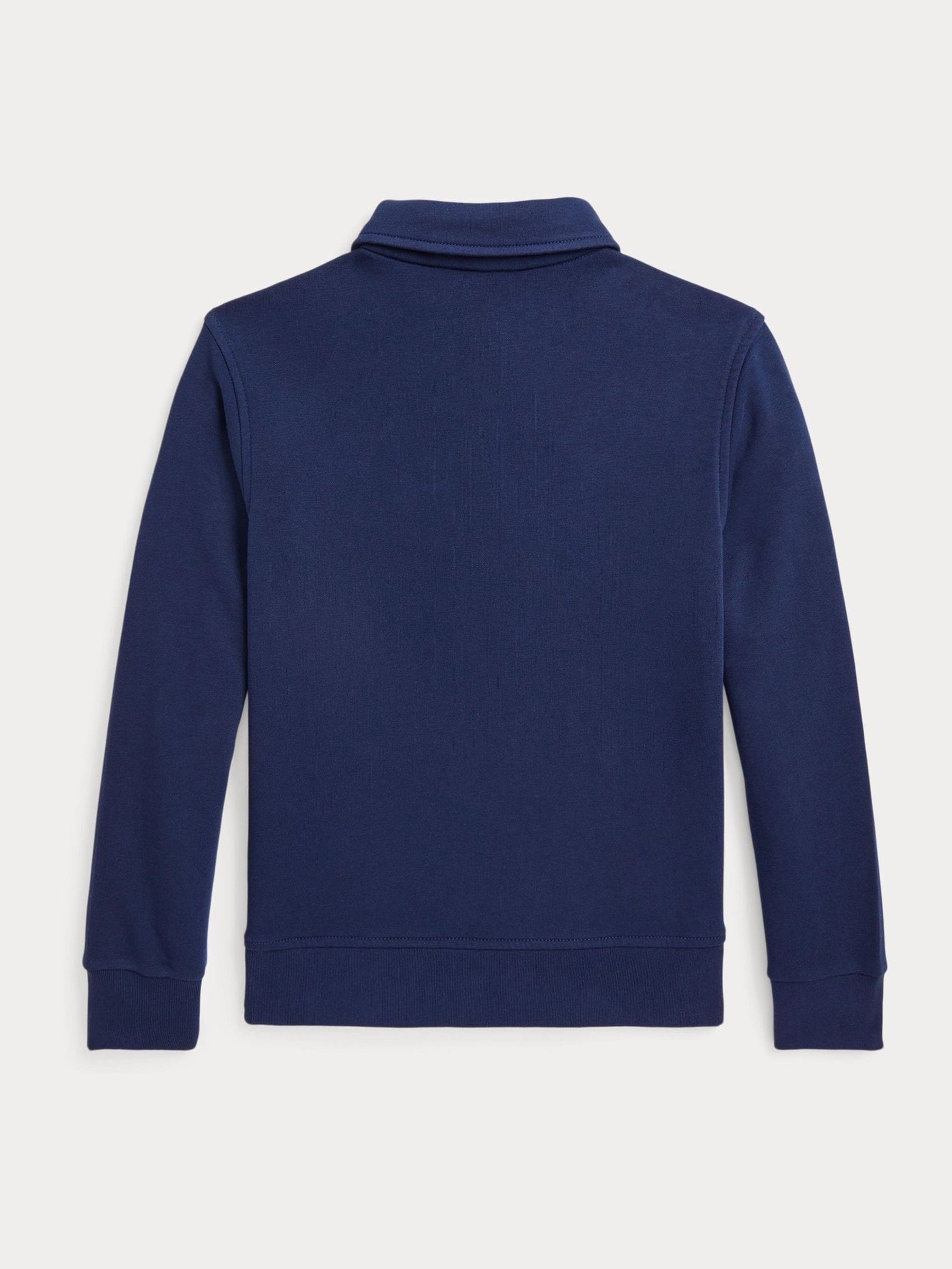 Buy Polo Ralph Lauren Blue Quarter Zip Sweatshirt from Next Canada