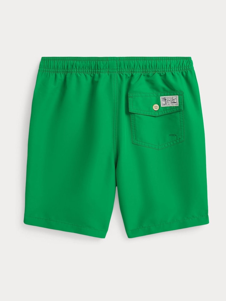 Polo Ralph Lauren Parrot Green Boys Swim Shorts - Image 2 of 2