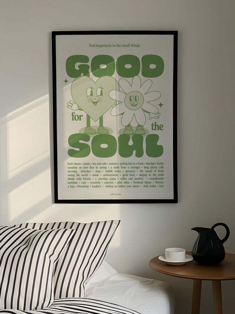 We Are Proper Good Green For The Soul Art Print - Image 1 of 4