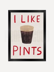 We Are Proper Good I Like Pints Art Print - Image 4 of 4