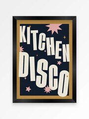 We Are Proper Good Kitchen Disco Art Print - Image 3 of 3
