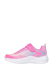 Skechers Pink Microspec Advance Oasis Point Trainers - Image 2 of 5